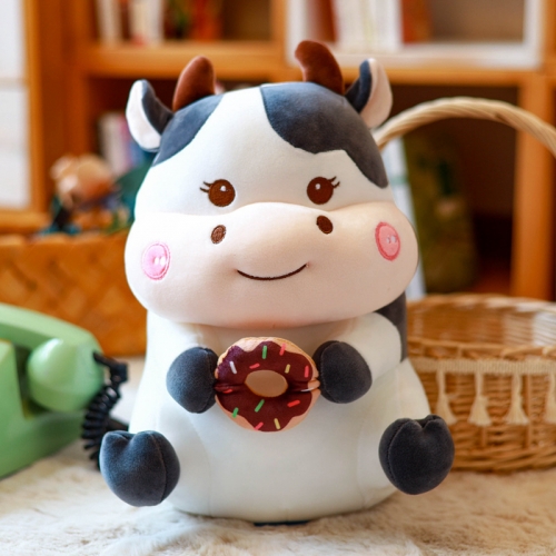 Мягкая игрушка Корова с пончиком